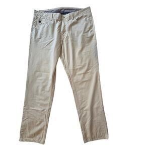 Vineyard Vines OTG On-The-Go Pants 5-Pocket Khaki sz 36x30 Stretchy & Soft